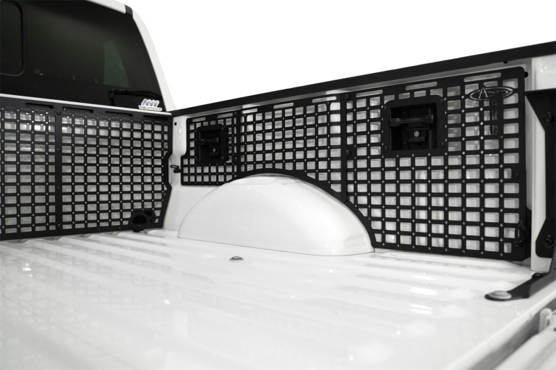 Ford F150 Bed Side Molle Panels - Passenger Side Full Set - Addictive Desert Designs - Hammer Black - `21-`27
